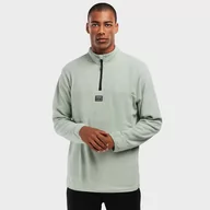 Bluzy narciarskie - Bluza cienki polar Sporty zimowe SIROKO Cascade Popielata Zieleń Mężczyzna - miniaturka - grafika 1