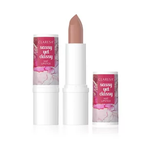 Claresa CLARESA SASSY YET CLASSY Matowa pomadka do ust w sztyfcie 11 LUSCIOUS 4,8g 61162-uniw - Szminki - miniaturka - grafika 1