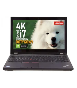 Lenovo Thinkpad P52 i7-8850H 16GB 512GB Dotyk 3840x2160px IPS Quadro P1000 W11 Klasa A - Elektronika OUTLET - miniaturka - grafika 1