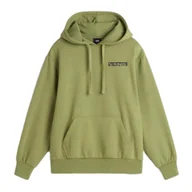 Bluzy damskie - Vans Bluza Damska Firemade Bloussant Hoodie Green VN000MA9ZBF1 M - miniaturka - grafika 1