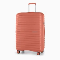 Walizki - Duża walizka PUCCINI MAURITIUS PP025A 9A Ceglana - miniaturka - grafika 1