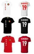 Koszulki sportowe męskie - Koszulka Portugalia NUNO MENDES 19 - miniaturka - grafika 1