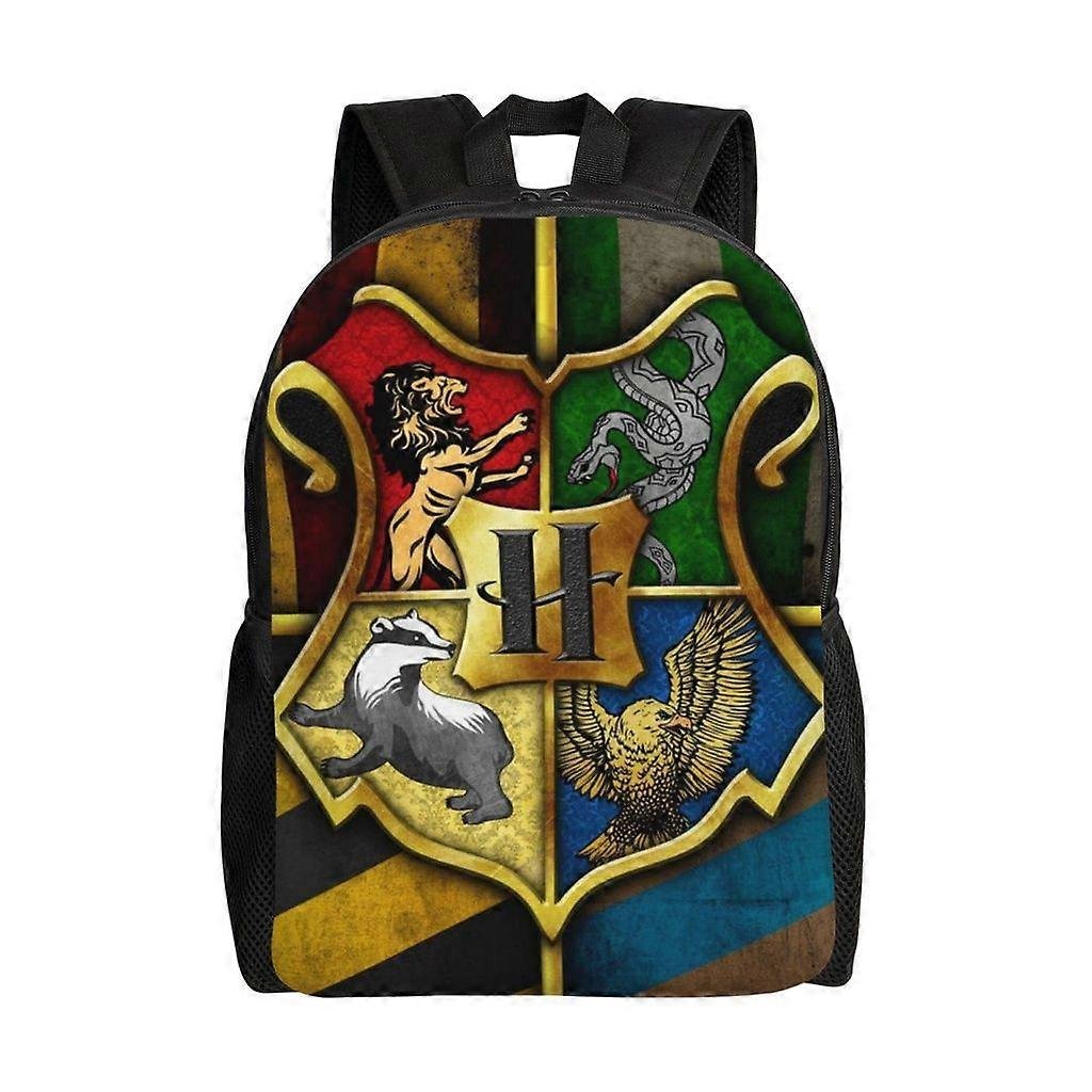 Harry Potter Lekki plecak Outdoor Travel Dzieci Drukowanie o dużej pojemności Tornister studencki Casual Torba na ramię-hjka4966