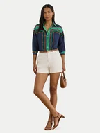 Koszule damskie - LAUREN RALPH LAUREN Koszula 200P03687001 Kolorowy Relaxed Fit - miniaturka - grafika 1