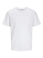 Koszulki męskie - Jack & Jones Koszulka "Jake" w kolorze białym - miniaturka - grafika 1