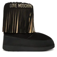 Śniegowce damskie - Śniegowce LOVE MOSCHINO JA24462G0NISN00A Czarny - miniaturka - grafika 1