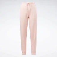 Spodnie damskie - Damskie Spodnie REEBOK RI FLEECE JOGGER IM4127 – Różowy - miniaturka - grafika 1