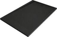 Brodziki prysznicowe - Mexen Amon brodzik prostokątny SMC 100 x 70 cm, czarny - 4F707010 - miniaturka - grafika 1