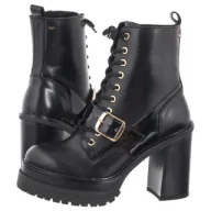 Botki damskie - Botki Czarne 64105-71 (WO224-a) Wojas - miniaturka - grafika 1