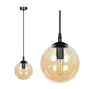 Emibig Koleos lampa wisząca 6-punktowa czarna 685/6 - Lampy sufitowe - miniaturka - grafika 2