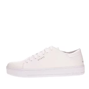 Guess Udine A, Trampki męskie, Off White, 45 EU - Trampki męskie - miniaturka - grafika 1