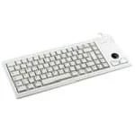Klawiatury - KEYBOARD 2X PS/2 GER LIGHT GREY/MX-GOLD COMPACT W/TRACKBALL - miniaturka - grafika 1
