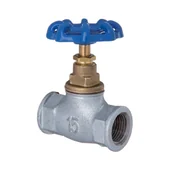 Zawory i kraniki - Zawór żeliwny przelotowy 1/2" Invena - miniaturka - grafika 1