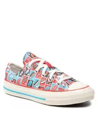 Buty dla dziewczynek - Converse Trampki Chuck 70 Ox A00519C Czerwony - miniaturka - grafika 1