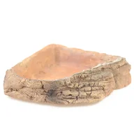 Dekoracje do terrarium - Terrario Stonelake M - Rogowa Miska Na Wodę 14X14X4Cm - miniaturka - grafika 1