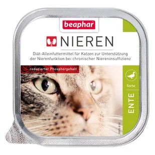 Beaphar Dieta na nerki, 6 x 100g - Kaczka - Mokra karma dla kotów - miniaturka - grafika 3
