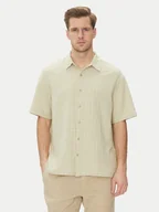 Koszule męskie - Jack&Jones Koszula Dobby 12277184 Zielony Relaxed Fit - miniaturka - grafika 1