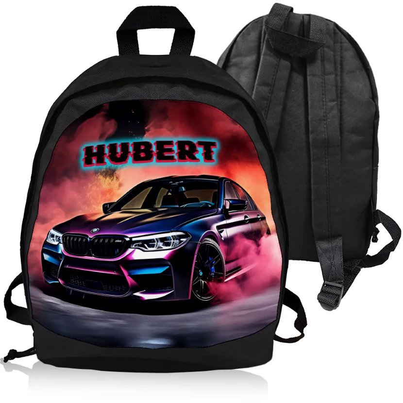 Plecak Personalizowany BMW M PAKIET NADRUK IMIENIA - Idealny na Prezent!