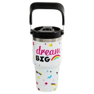 Kubki termiczne - Kubek Termiczny, REBEL Unicorn, Uchwyt, 500 ml - miniaturka - grafika 1