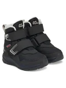 Buty dla chłopców - Jack Wolfskin Śniegowce Polar Bear-b Texapore Mid Vc K A62144 Czarny - miniaturka - grafika 1