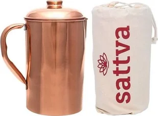 Sattva SATTVA Dzbanek miedziany gładki 1950 ml 5903794183476 - Dzbanki i imbryki - miniaturka - grafika 2