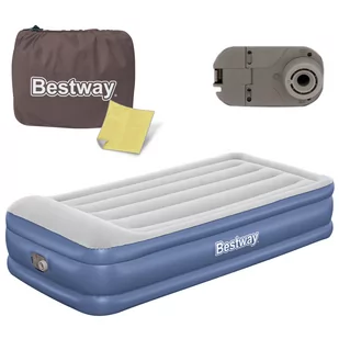 Bestway Materac welurowy łóżko 191x97x97cm Bestway 67628 - Materace turystyczne - miniaturka - grafika 1