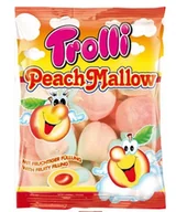 Żelki - Trolli, pianki o smaku brzoskwiniowym PeachMallow, 150 g - miniaturka - grafika 1