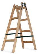 Drabiny - AWTools AW23035 drabina drewniana 2x4 stopnie 150 kg - miniaturka - grafika 1