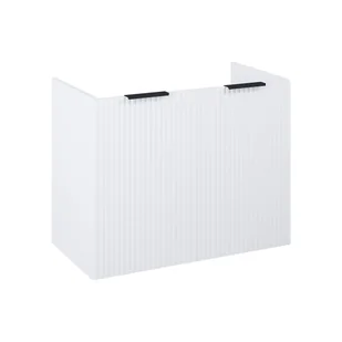 Szafka pod umywalkę Nabel 2-drzwiowa 80x45.2x63.5 cm biały mat Roca - Szafki łazienkowe - miniaturka - grafika 1