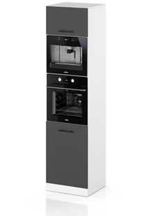 Słupek Kuchenny 3 Szuflady 60cm Piekarnik S60ms3 Spremium Szary Mat - Szafki kuchenne - miniaturka - grafika 1
