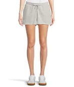 Spodenki damskie - Under Armour UA Rival Terry szorty - szary jasny wrzosowy / / biały - XL - miniaturka - grafika 1