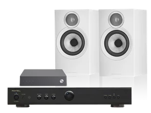 Rotel A10 MKII (czarny) + Link 2 + 607 S3 (biały) - Zestawy stereo - miniaturka - grafika 1