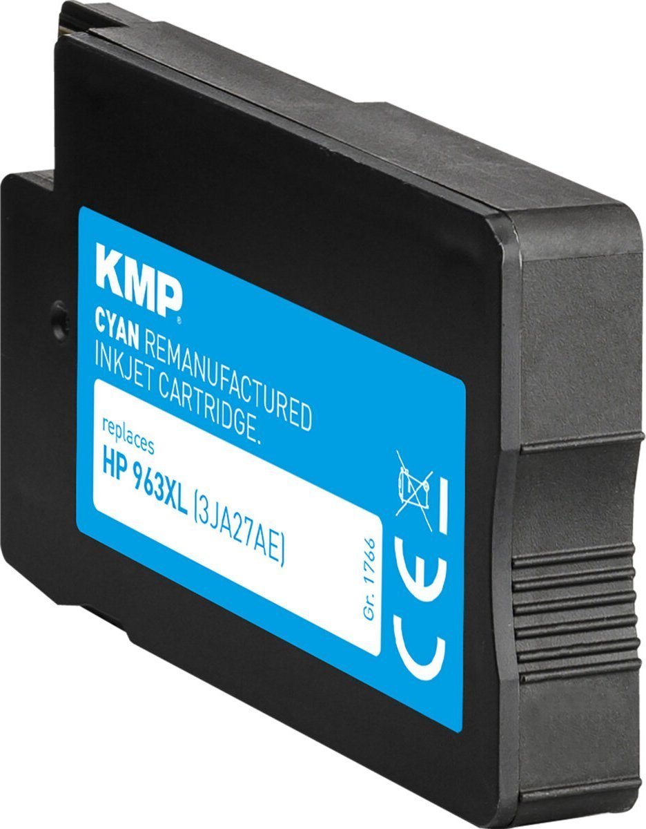 KMP ink cartridge cyan compatible w/ HP 3JA27AE 963 XL