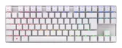 Klawiatury - CHERRY MX 8.2 TKL Wireless RGB klawiatura Gaming USB + RF Wireless + Bluetooth QWERTZ Niemiecki Biały G80-3882LJADE-0 - miniaturka - grafika 1
