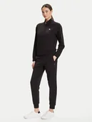 Dresy damskie - EA7 Emporio Armani Dres 7W000463 AF13135 UC001 Czarny Regular Fit - miniaturka - grafika 1