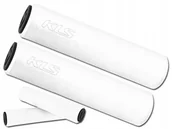 Kierownice rowerowe - Kellys Chwyty kierownicy rowerowej silica biaŁy CHWYTY SILICA WHITE - miniaturka - grafika 1