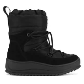 Śniegowce damskie - Śniegowce Beverly Hills Polo Club V12-798 Czarny - miniaturka - grafika 1