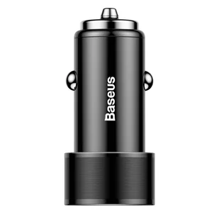 Baseus Baseus Small Screw inteligentna ładowarka samochodowa 2x USB Quick Charge 3.0 QC 3.0 36W czarny (CAXLD-B01) hurtel-40807-0 - Ładowarki samochodowe - miniaturka - grafika 13