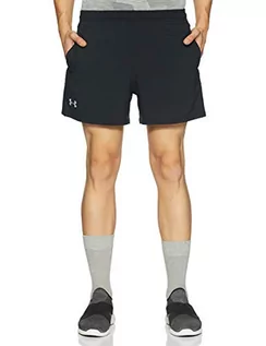 Spodenki męskie - UNDAS:Under Armour Under Armour Launch 5 inch Woven Short Czarny, S 1289312-001 - grafika 1