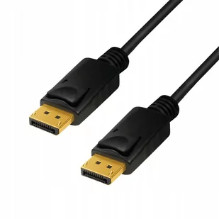 LogiLink DisplayPort 1.4 kabel przyłączeniowy, 4 K/120 Hz do pełnej jakości HD i 3D z najlepszą transmisją dźwięku 2m - Kable - miniaturka - grafika 2