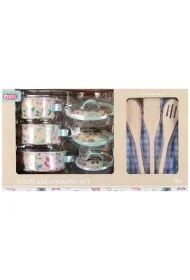 Naczynia kuchenne metalowe MEGA CREATIVE 543748 - Zabawy w naśladowanie dorosłych - miniaturka - grafika 1