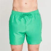 Spodenki męskie - Calvin Klein spodenki kąpielowe zielone, Rozmiar S - miniaturka - grafika 1