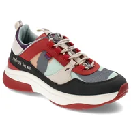Sneakersy damskie - Czerwone Sneakersy Anekke Sportowe Obuwie Damskie - miniaturka - grafika 1