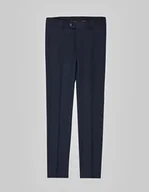 Spodnie męskie - spodnie do zestawu cortale granatowy slim fit - miniaturka - grafika 1