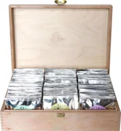 Zestawy upominkowe - Cup&You 60szt herbat w drewnianej skrzynce dla cioci wujka - miniaturka - grafika 1