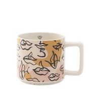 Kubki - Kubek PORCELANOWY SARINA ZDOBIONY 0,4 l HOMLA - miniaturka - grafika 1