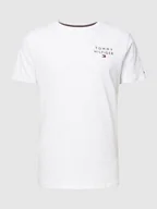 Koszulki męskie - T-shirt z wyhaftowanym logo - miniaturka - grafika 1