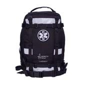 Apteczki i materiały opatrunkowe - Apteczka plecakowa z wyposażeniem AP20/3P CORDURA NorthWind odblaskowa czarna - miniaturka - grafika 1