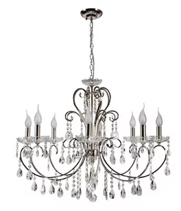 Candellux AURORA Żyrandol 8x40W E14 Chrom 38-97579 - Lampy sufitowe - miniaturka - grafika 1