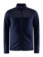 Kurtki męskie - Craft ADV EXPLORE FLEECE MIDLAYER kurtka polarowa męska 3XL | Blaze | szczotkowany polar | z otworem na kciuk | kieszenie zapinane na zamek błyskawiczny | Quick Dry kurtka męska | kurtka polarowa dla - miniaturka - grafika 1